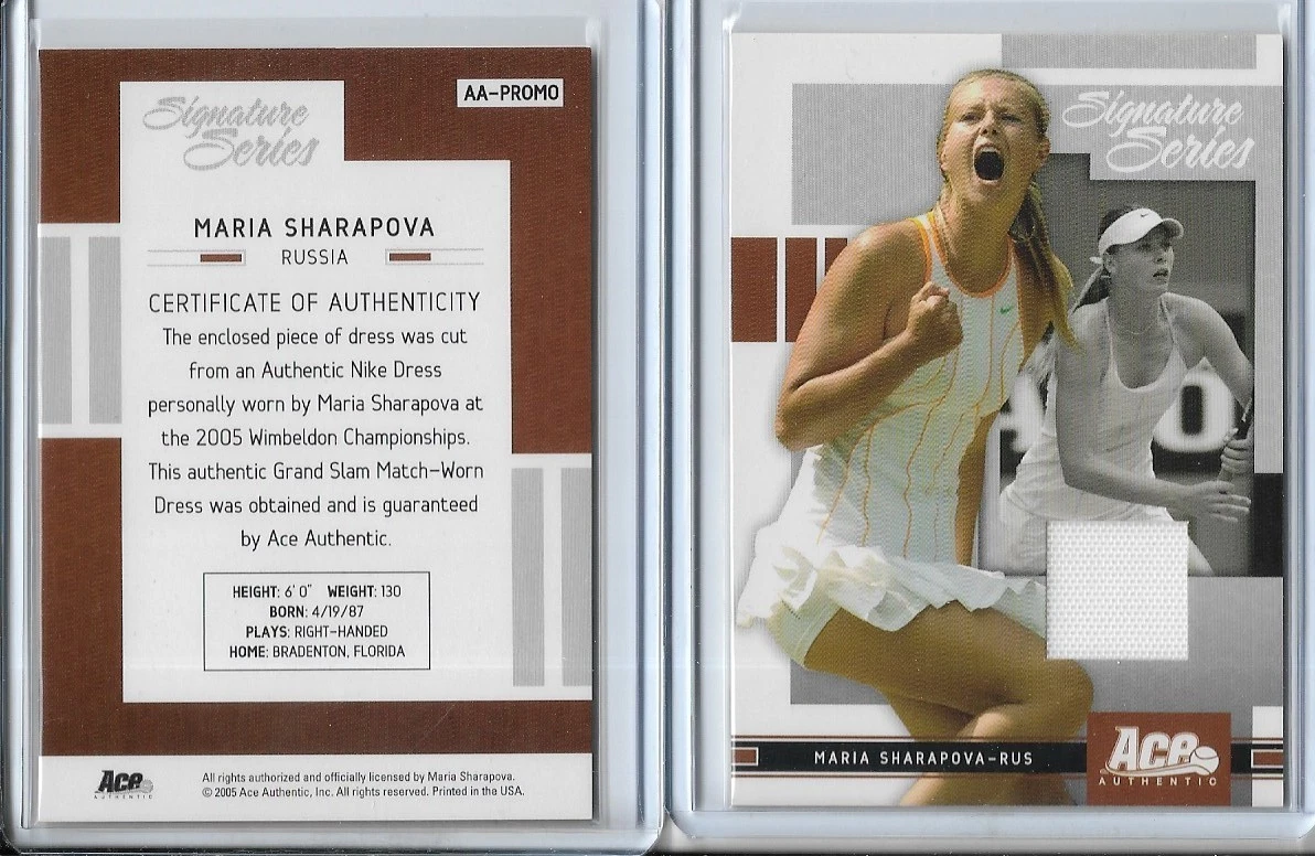 Maria Sharapova Trading Cards for sale | eBay