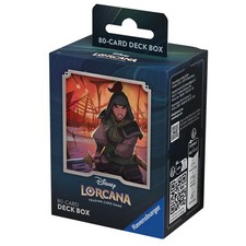 Disney Lorcana Aufstieg der Flutgestalten Deck Box Mulan Sammelkarten Aufbwahren