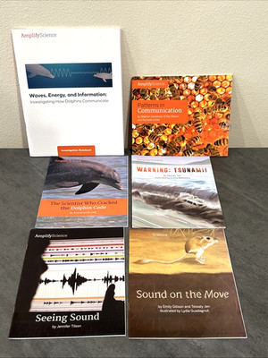 Amplify Science Grade 4 Waves, Energy, & Information Notebook & Readers