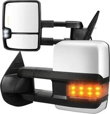 AUTOSAVER88 Towing Mirrors for Chevy GMC 08-13 Silverado Sierra, 07+ Body
