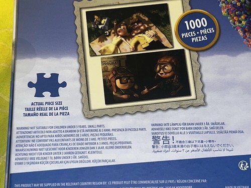 Disney Parks Pixar “Up” Carl & Ellie 2-Sided Jigsaw Puzzle 1000 Pieces ~ NEW NIB - Picture 7 of 15
