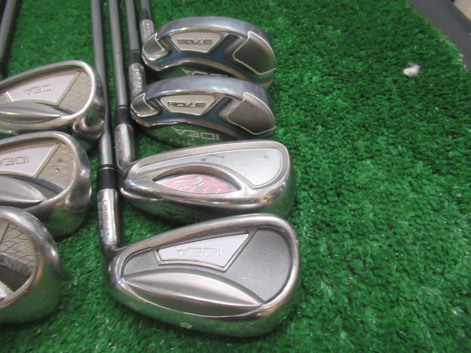 ADAMS IDEA A7OS HYBRID IRON SET 5H 6H 7-PW SW GOLF CLUBS LADIES GRAPHITE RH - Image 2 of 4