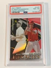 2021 Finest Legacies Kintsukuroi Black & Gold SP Mike Trout / Guerrero - PSA 8