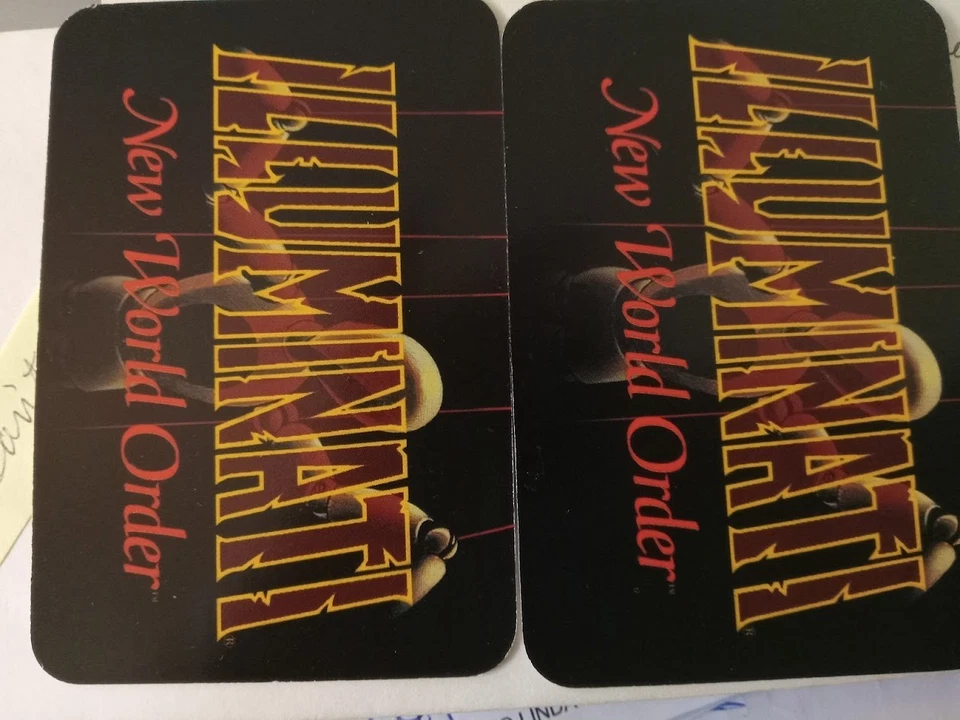 Illuminati Kartenspiel (2) Limitiertes Pentagon - Gewalttätig, Verschwörungstheoretiker - seltsam - Bild 2 von 2