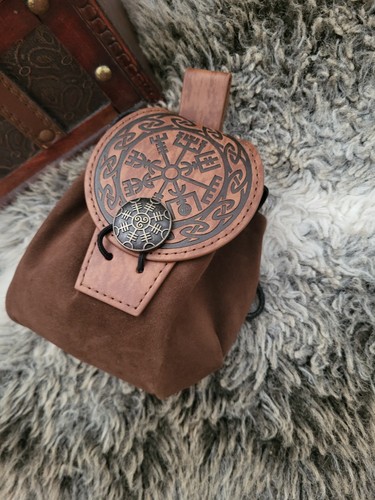 Wikinger Tasche Mittelalter Tasche Gürteltasche - Bild 2 von 2