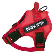 Service Dog Harness Emotional Support Pet Vest Harness Reflective Breathable ...