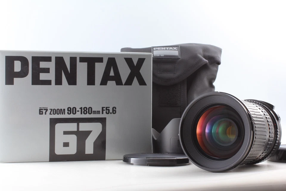 Rare!【Unused in BOX】 SMC Pentax 67 90-180mm F/5.6 Zoom Lens 6x7 67 II From JAPAN - Image 4 of 4