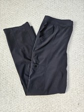 Chico's Zenergy Golf Black Straight Pants Women's Size Medium 10 Outdoor