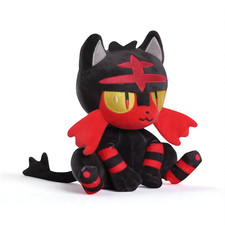 Flamiau Plüschtier 22 cm – Pokémon Kuscheltier – Weiches Spielzeug für Kinder
