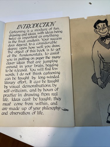 1949 Cartoon art drawing instruction book PEN TIPS ON CARTOONING 2ND EDITION - Picture 8 of 15