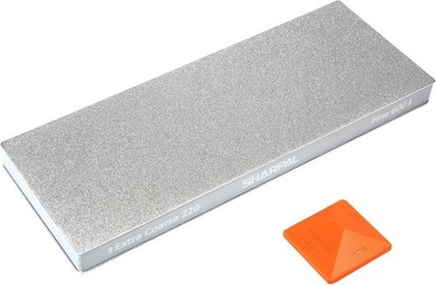 SHARPAL 169H Large 8'' x 3'' Dual-Grit Diamond Sharpening Stone   Extra-Coarse
