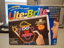 Vintage 2000 Hasbro Lite Brite Mr. Potato Head. Missing 1 Classic Design Sheet