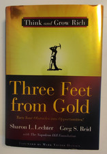 Three Feet From Gold By Sharon L Lechter / Greg S Reid HC DJ