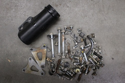 #ad 2003 HONDA TRX 300 EX PARTS LOT NUTS BOLTS BRACKETS 300EX 99 00 01 03 #2 $30.00