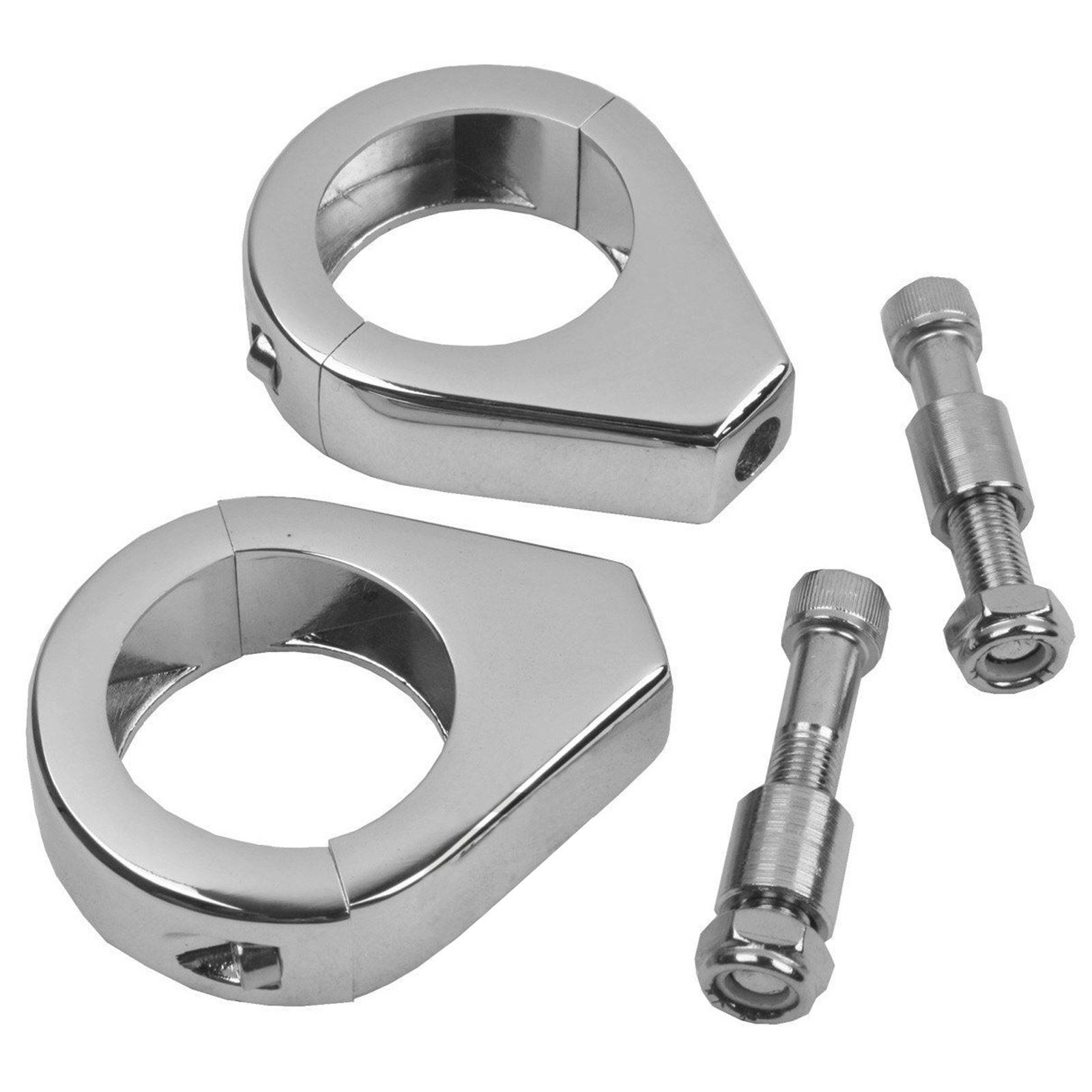 39mm Fork Clamp Indicator Turn Signal Relocation Clamp For Harley Davidson