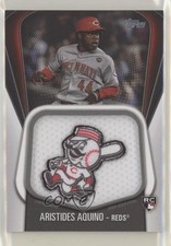 2020 Topps Jumbo Jersey Sleeve Patch Aristides Aquino #JJSP-AA Jumbo Patch s7f