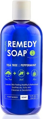 Truremedy Naturals Heilmittel Teebaumöl Duschgel 12oz