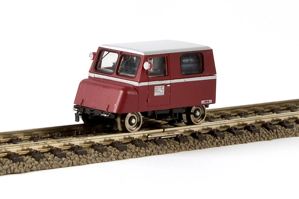 Brekina 63040 Draisine Klv 12, Deutsche Bundesbahn (DB), Epoche IV ___ Digital - Bild 3 von 3