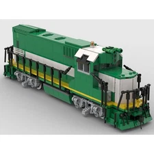 California Northern GP15 Retro Train Model 1439PCS MOC-104688 Building Set
