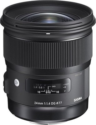 Sigma 24mm f1.4 DG HSM ART Canon EF Fit Fotografie Kamera Objektiv