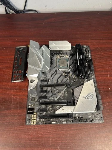 ASUS ROG STRIX Z370-E GAMING Motherboard w/ i7-8700K, 32GB RAM, I/O Shield #95