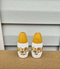 Vintage Milk Glass Salt Pepper Shaker Set Westinghouse