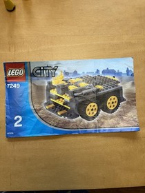 LEGO City XXL Mobile Crane 7249 In 2005 Used Retired 100% Complete