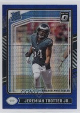 2024 Panini Donruss Optic Rated Rookie Blue Hyper Prizm Jeremiah Trotter Jr 1k9t