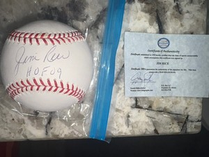 Jim Rice Autographed Baseball | eBay