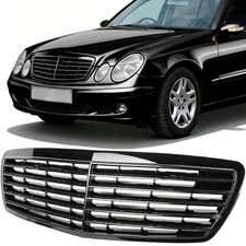 KÜHLERGRILL SPORTGRILL GLÄZEND SCHWARZ PASSEND FÜR MERCEDES E-KLASSE W211 03-06 KÜHLERGRILL SPORTGRILL GLÄZEND SCHWARZ PASSEND FÜR MERCEDES E-KLASSE W211 03-06