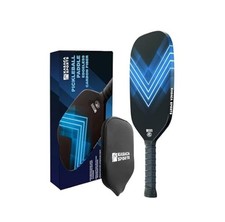 Kasaca Edgeless Carbon Fiber Pickleball Paddle with Cover - Lightweight...