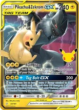 Pikachu & Zekrom GX Holo Classic Collection ME: 30th Celebration 33/181 NM on eBay