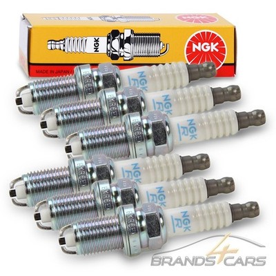 6x NGK ZÜNDKERZE ZÜNDKERZEN BKR6EK 4388 FÜR BMW ALPINA CITROËN OPEL PORSCHE SAAB