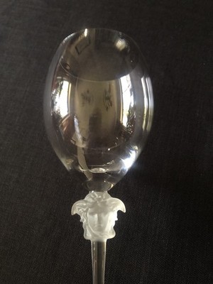 Versace Lumiere Weinglas RotWein Groß 28,2 Cm Medusa Unbenutzt (4 Stück OVP)