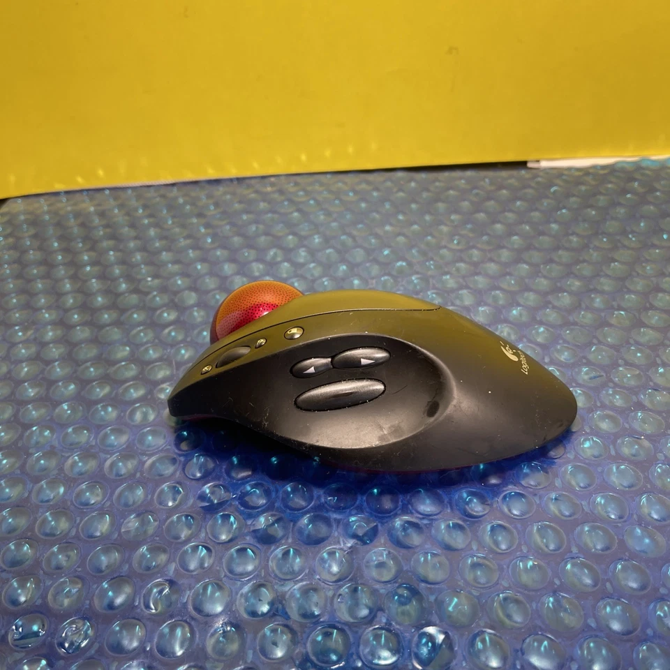 Logitech Cordless Optical Trackman T-RB22 Maus GETESTET TRB22 - Bild 2 von 3