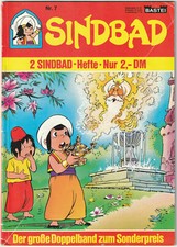 ✪ SINDBAD DOPPELBAND #7 (Hefte #8 + 21), Bastei Verlag COMICHEFT Z1-