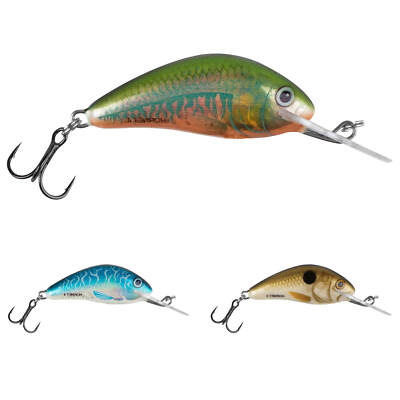 Salmo Hornet Wobbler 2,5cm Sinkend Kunstköder Crankbait Wels Hecht Köder Barbe