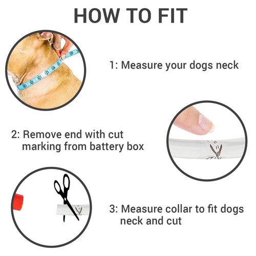 Rouge USB Rechargeable Clignotant LED Chien Col Animal Nuit Sécurité Ajustable - Picture 8 of 12