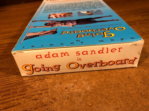 Going Overboard VHS VCR Video Tape Movie Used Adam Sandler - Picture 6 of 7