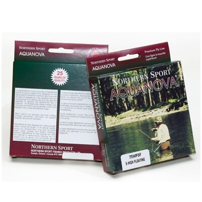 Northern Sport Aquanova Premium Floating Fly Fishing Line Trout Salmon Teflon