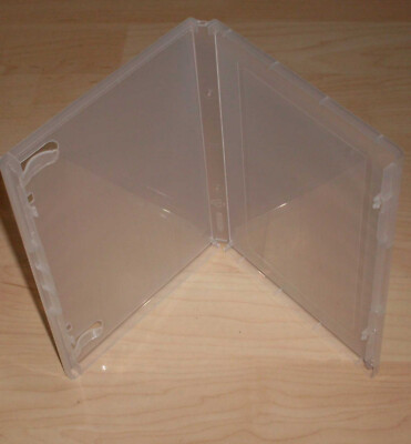 20 Freestyle Multistorage Boxen DVD/CD Standard Format 135x190x15mm transparent