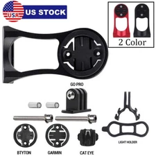 Bike Stem Extension Computer Mount For Garmin Edge For GoPro GPS Holder Bracket