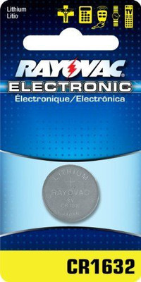 SAAB 9-3 9-5 Key Battery - CR1632 - Rayovac - 5264684