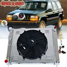Fit 1993-1997 95 Jeep Grand Cherokee ZJ 4.0L L6 3 ROW Radiator Shroud Fan Relay