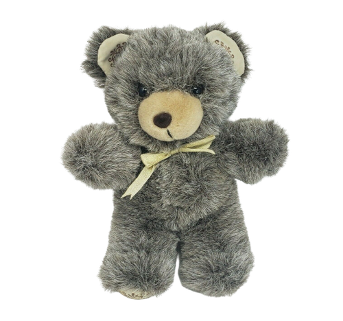 gray stuffed bear