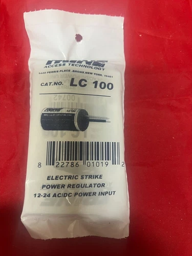 Trine LC100 Electric Strike Power Regulator 12-24V AC/DC Power Unit (New)