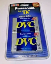 Panasonic Mini DV Digital Video Cassette  New 60 Min 120 LP