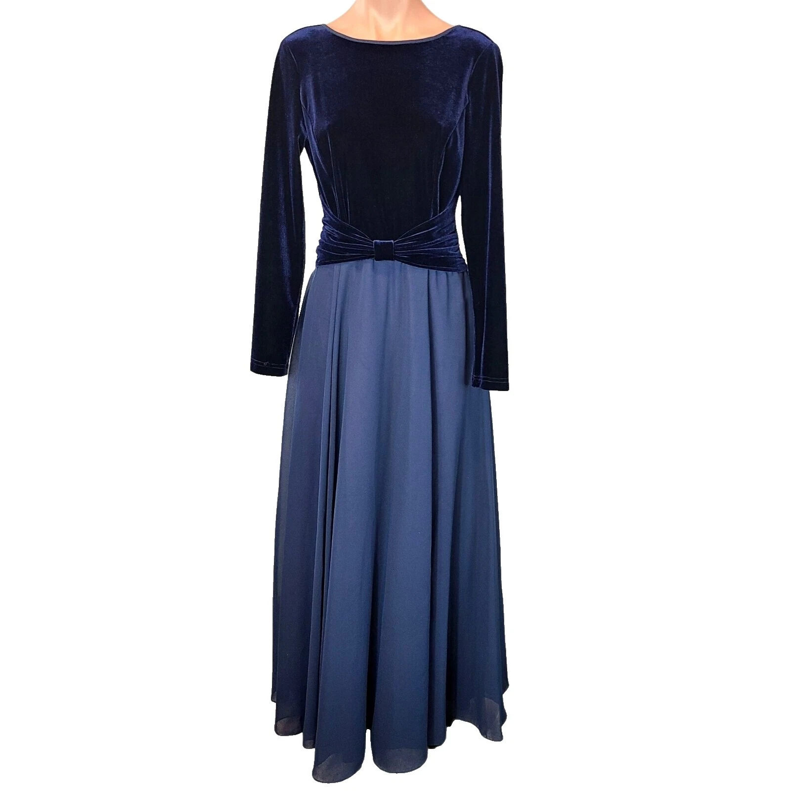 Gasa Maxi Vestidos VINTAGE 1980s para Mujer