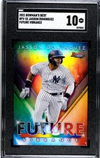 2021 Bowman's Best BFV-32 Jasson Dominguez Future Vibrance SGC 10 GEM MINT
