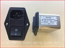 1PCS NEW FIT FOR EPCOS B84776A004A000 Power filter socket 250V 4A